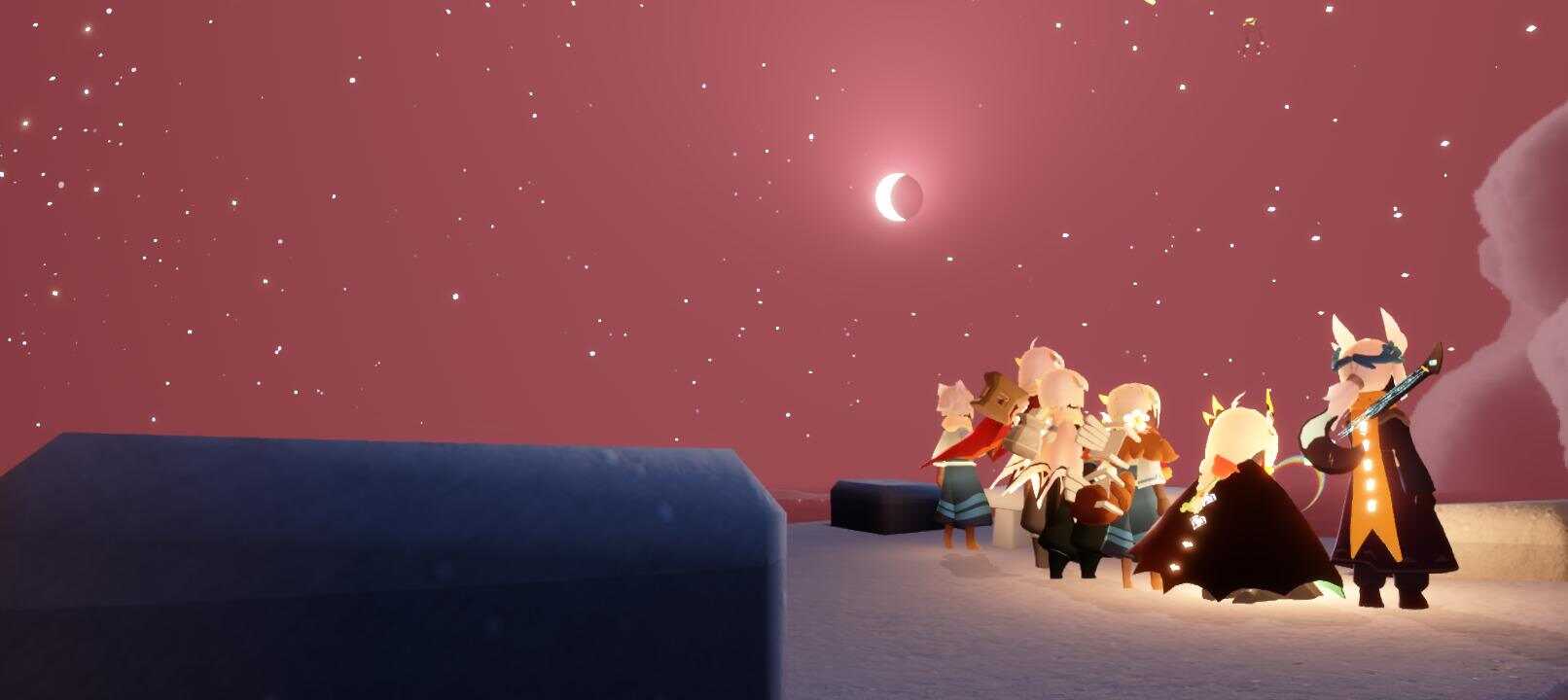 和朋友一起玩光遇-校园频道