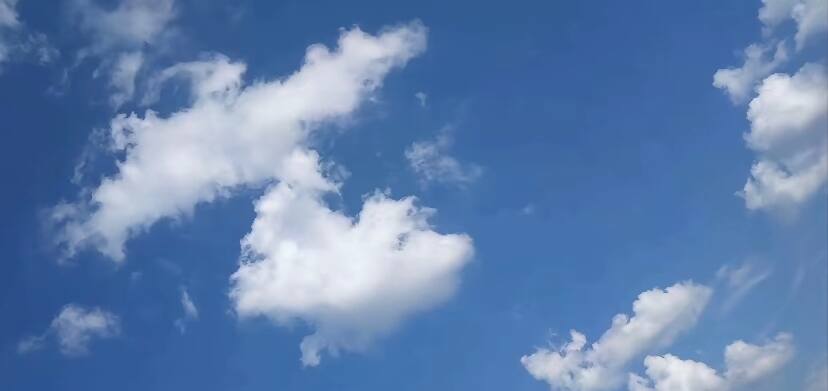 白色的棉花糖和蓝色的海-校园频道