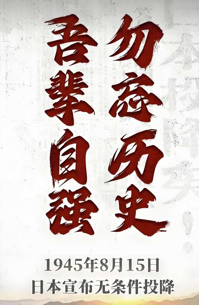 纪念中国民抗日战争
暨世界反法西斯战争胜利80周年-暑假时光论坛-校园-校园频道
